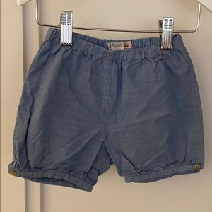 BONPOINT infant shorts with button detail 18M